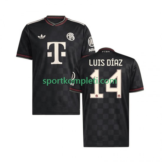 FC Bayern München Muškarci Treći Nogometni Dres Luis Diaz 14 2025-2026 Kratki Rukavi