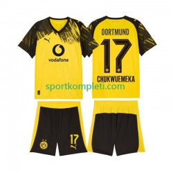 Borussia Dortmund Djeca Domaći Nogometni Dres Carney Chukwuemeka 17 2025-2026 Kratki Rukavi