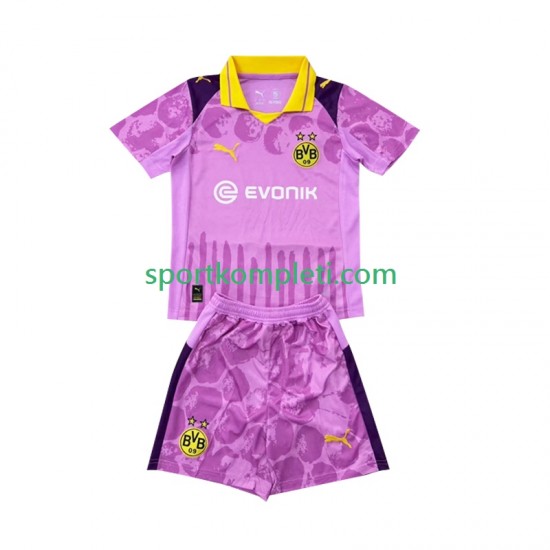 Borussia Dortmund Vratar Djeca Domaći Nogometni Dres FIFA CWC 2025 Kratki Rukavi