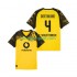 Borussia Dortmund Muškarci Domaći Nogometni Dres Nico Schlotterbeck 4 2025-2026 Kratki Rukavi