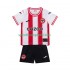 Djeca Domaći Nogometni Dres Brentford 2025-2026 Kratki Rukavi