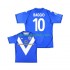 Retro Muškarci Domaći Nogometni Dres Brescia Calcio Baggio 10 2003 2004 Kratki Rukavi