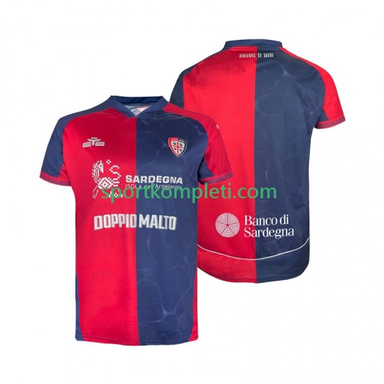 Cagliari Muškarci Domaći Nogometni Dres 2025-2026 Kratki Rukavi