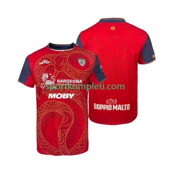 Cagliari Special Muškarci Domaći Nogometni Dres 2025-2026 Kratki Rukavi