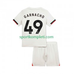 Chelsea Djeca Gostujući Nogometni Dres Alejandro Garnacho 49 2025-2026 Kratki Rukavi