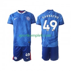 Chelsea Djeca Domaći Nogometni Dres Alejandro Garnacho 49 2025-2026 Kratki Rukavi