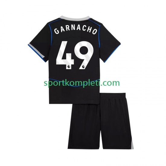 Chelsea Djeca Treći Nogometni Dres Alejandro Garnacho 49 2025-2026 Kratki Rukavi