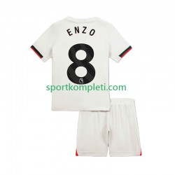 Chelsea Djeca Gostujući Nogometni Dres Enzo Fernandez 8 2025-2026 Kratki Rukavi