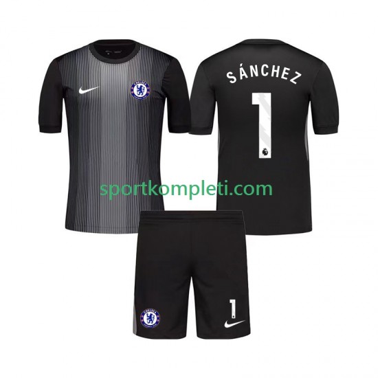 Chelsea Vratar Djeca Domaći Nogometni Dres Robert Sanchez 1 2025-2026 Kratki Rukavi