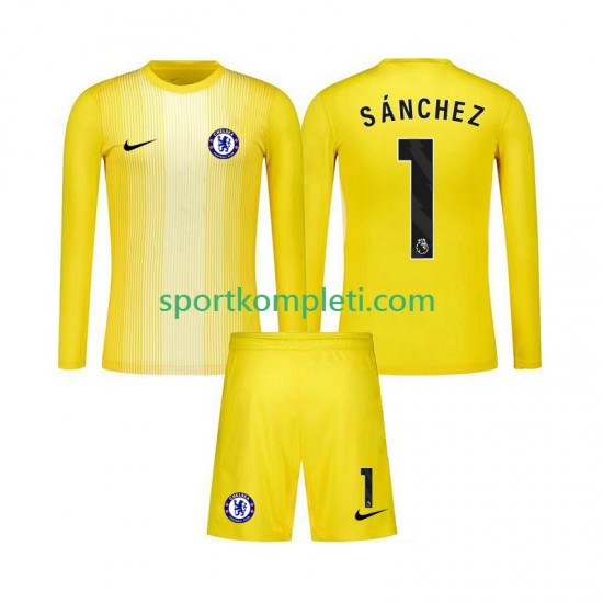 Chelsea Vratar Djeca Treći Nogometni Dres Robert Sanchez 1 2025-2026 Dugi Rukavi