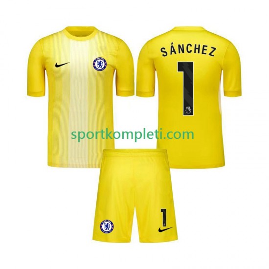 Chelsea Vratar Djeca Treći Nogometni Dres Robert Sanchez 1 2025-2026 Kratki Rukavi Chelsea Vratar Djeca Treći Nogometni Dres Robert Sanchez 1 2025-2026 Kratki Rukavi