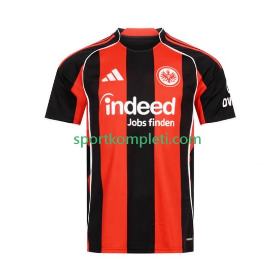 Eintracht Frankfurt Muškarci Domaći Nogometni Dres 2025-2026 Kratki Rukavi