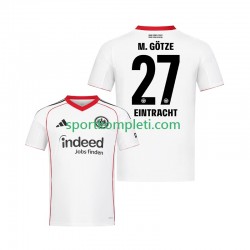 Eintracht Frankfurt Muškarci Gostujući Nogometni Dres Mario Gotze 27 2025-2026 Kratki Rukavi