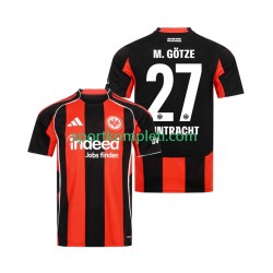 Eintracht Frankfurt Muškarci Domaći Nogometni Dres Mario Gotze 27 2025-2026 Kratki Rukavi