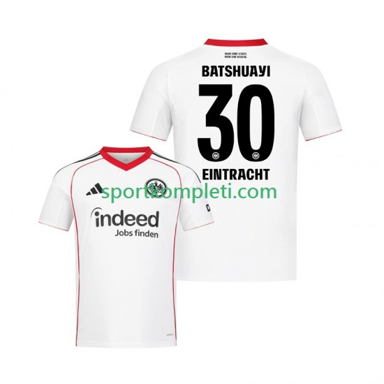 Eintracht Frankfurt Muškarci Gostujući Nogometni Dres Michy Batshuayi 30 2025-2026 Kratki Rukavi