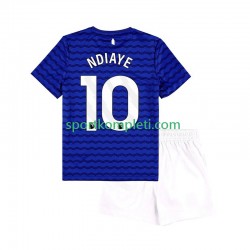 Everton Djeca Domaći Nogometni Dres Ndiaye 10 2025-2026 Kratki Rukavi