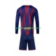 FC Barcelona Djeca Domaći Nogometni Dres 2025-2026 Dugi Rukavi