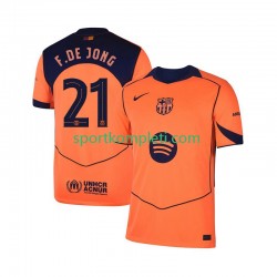 FC Barcelona Muškarci Treći Nogometni Dres Frenkie de Jong 21 UCL 2025-2026 Kratki Rukavi