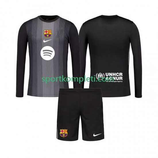 FC Barcelona Vratar Djeca Treći Nogometni Dres 2025-2026 Dugi Rukavi