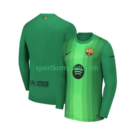 FC Barcelona Vratar Muškarci Domaći Nogometni Dres 2025-2026 Dugi Rukavi