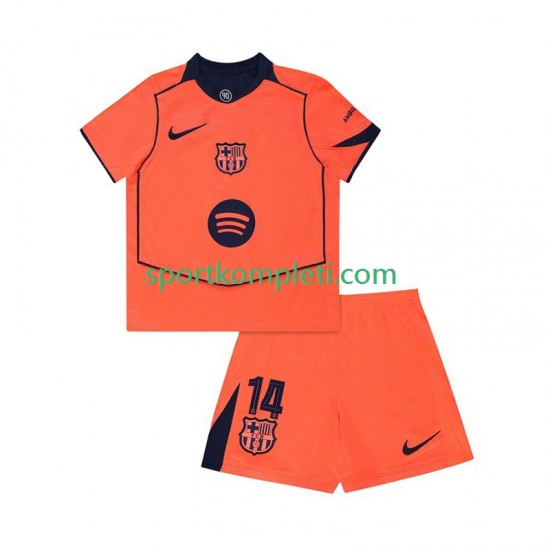 FC Barcelona Djeca Treći Nogometni Dres Marcus Rashford 14 UCL 2025-2026 Kratki Rukavi