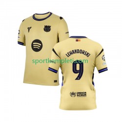 FC Barcelona Muškarci Gostujući Nogometni Dres Robert Lewandowski 9 Champions League 2025-2026 Kratki Rukavi