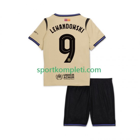FC Barcelona Djeca Gostujući Nogometni Dres Robert Lewandowski 9 UCL 2025-2026 Kratki Rukavi FC Barcelona Djeca Gostujući Nogometni Dres Robert Lewandowski 9 UCL 2025-2026 Kratki Rukavi