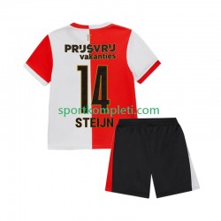Feyenoord Rotterdam Djeca Domaći Nogometni Dres Sem Steijn 14 2025-2026 Kratki Rukavi