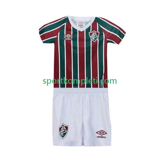 Fluminense Djeca Domaći Nogometni Dres 2025-2026 Kratki Rukavi