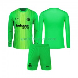 Inter Milan Vratar Djeca Treći Nogometni Dres 2025-2026 Dugi Rukavi
