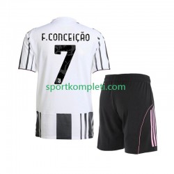 Juventus Djeca Domaći Nogometni Dres Francisco Conceicao 7 2025-2026 Kratki Rukavi