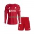 Liverpool Djeca Domaći Nogometni Dres 2025-2026 Dugi Rukavi