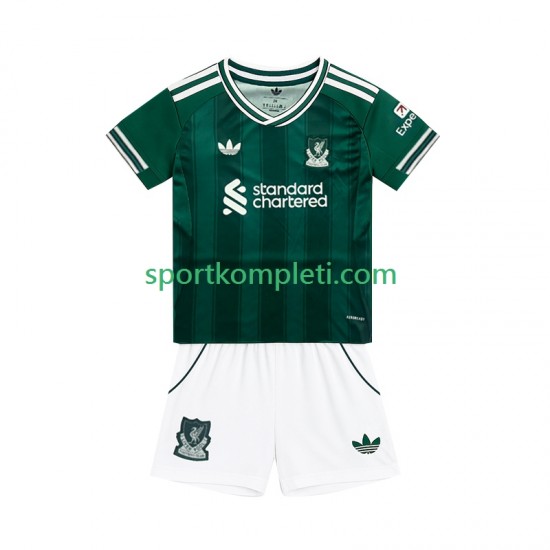 Liverpool Djeca Treći Nogometni Dres 2025-2026 Kratki Rukavi