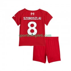 Liverpool Djeca Domaći Nogometni Dres Dominik Szoboszlai 8 2025-2026 Kratki Rukavi
