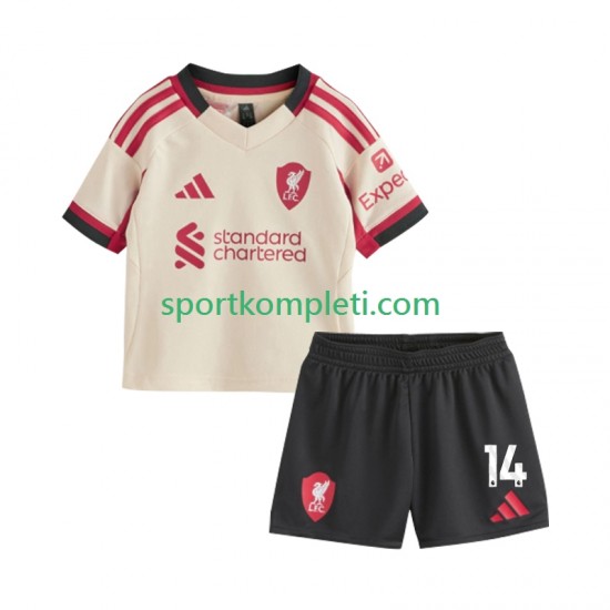 Liverpool Djeca Gostujući Nogometni Dres Federico Chiesa 14 2025-2026 Kratki Rukavi