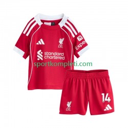 Liverpool Djeca Domaći Nogometni Dres Federico Chiesa 14 2025-2026 Kratki Rukavi