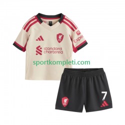 Liverpool Djeca Gostujući Nogometni Dres Florian Wirtz 7 2025-2026 Kratki Rukavi