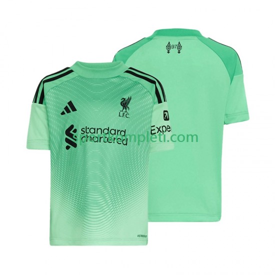 Liverpool Vratar Muškarci Domaći Nogometni Dres 2025-2026 Kratki Rukavi