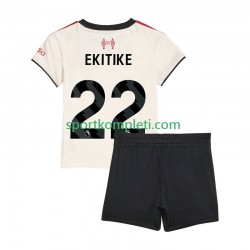 Liverpool Djeca Gostujući Nogometni Dres Hugo Ekitike 22 2025-2026 Kratki Rukavi