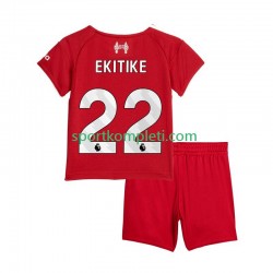 Liverpool Djeca Domaći Nogometni Dres Hugo Ekitike 22 2025-2026 Kratki Rukavi