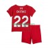 Liverpool Djeca Domaći Nogometni Dres Hugo Ekitike 22 2025-2026 Kratki Rukavi
