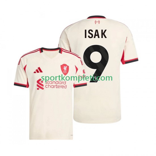 Liverpool Muškarci Gostujući Nogometni Dres ISAK 9 2025-2026 Kratki Rukavi