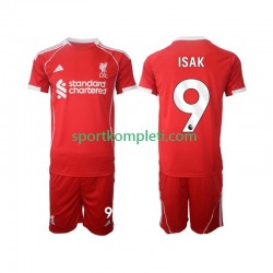 Liverpool Djeca Domaći Nogometni Dres ISAK 9 2025-2026 Kratki Rukavi