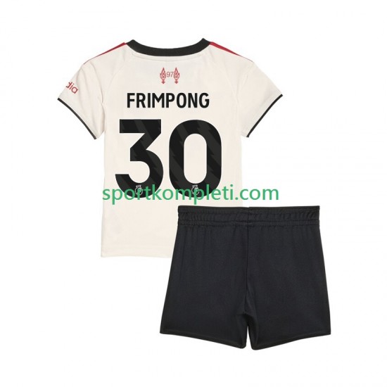 Liverpool Djeca Gostujući Nogometni Dres Jeremie Frimpong 30 2025-2026 Kratki Rukavi