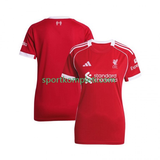Liverpool Žene Domaći Nogometni Dres 2025-2026 Kratki Rukavi