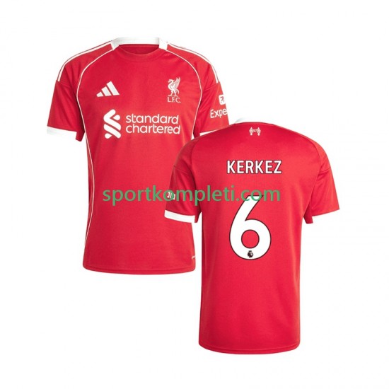 Liverpool Muškarci Domaći Nogometni Dres Milos Kerkez 6 2025-2026 Kratki Rukavi