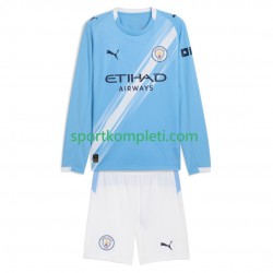 Manchester City Djeca Domaći Nogometni Dres 2025-2026 Dugi Rukavi