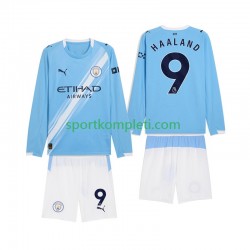Manchester City Djeca Domaći Nogometni Dres Erling Haaland 9 2025-2026 Dugi Rukavi