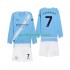 Manchester City Djeca Domaći Nogometni Dres Omar Marmoush 7 2025-2026 Dugi Rukavi