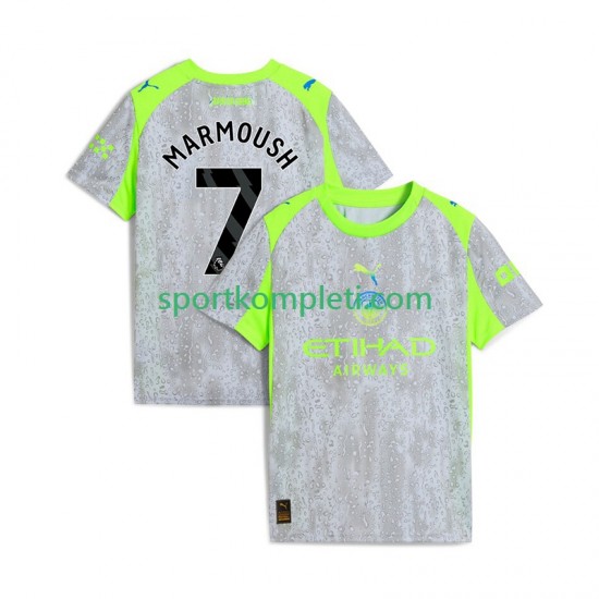 Manchester City Muškarci Treći Nogometni Dres Omar Marmoush 7 2025-2026 Kratki Rukavi